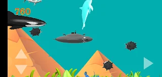 Sub Shark Run - Screenshot 3
