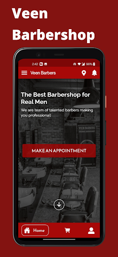 Android application Veen Barbers - Barbershop screenshort