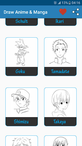 Draw Anime & Manga 1.0 Screenshots 1