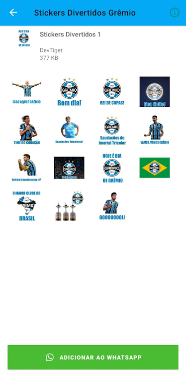 Fun Grêmio Stickers - 1.0 - (Android)