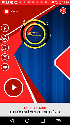 Android application Rádio Jovem Alegria FM screenshort