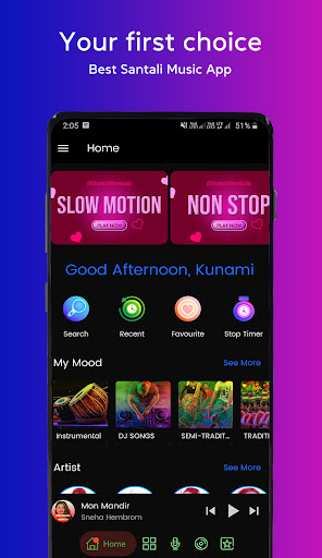 Android application Santaligaana: Love of Santhals screenshort