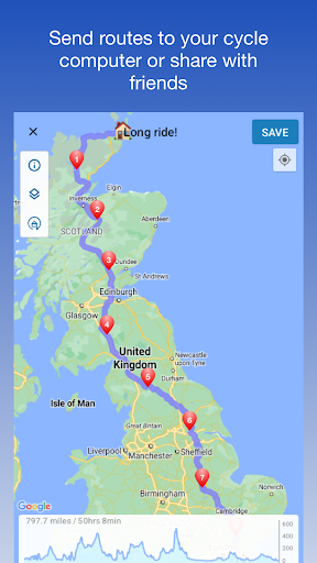 Bike Routes - Plan your Ride Screen 2