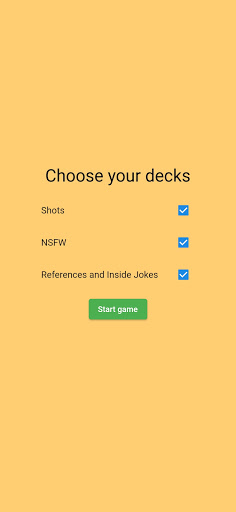 DrinkingGame Screen 2