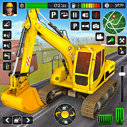 Icon image Excavator Construction Game 3d