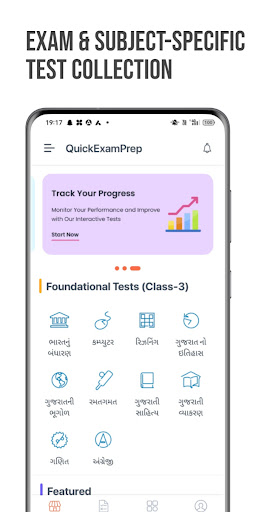 Android application QuickExamPrep:Smart Mock Tests screenshort