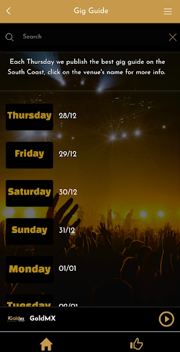 Gold MX Screen 3