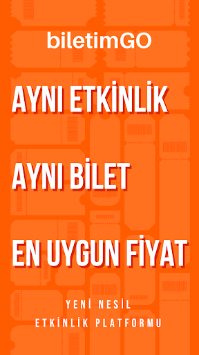 Android application biletimGO - Etkinlik Biletleri screenshort