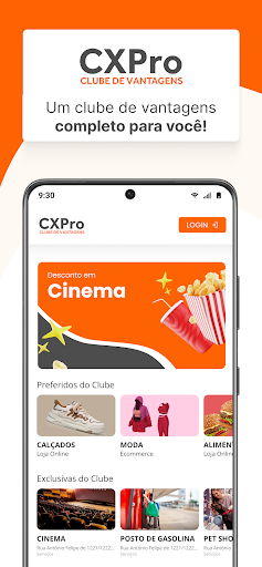 Android application Clube CXPRO screenshort