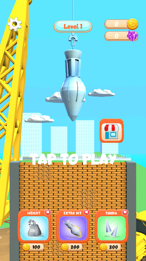 Android application Crush Ground screenshort