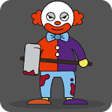 Killer clown chase icon