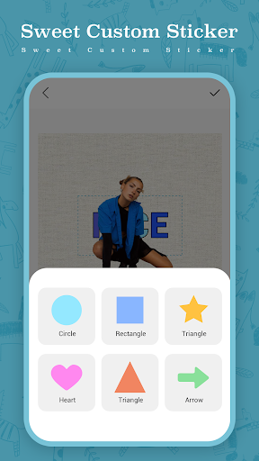 Sweet Custom Sticker Screen 2