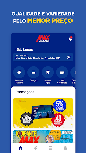 Android application Max Atacadista screenshort