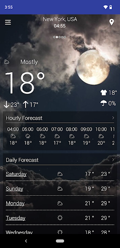 Weather - Forecast & Realtime Screen 2