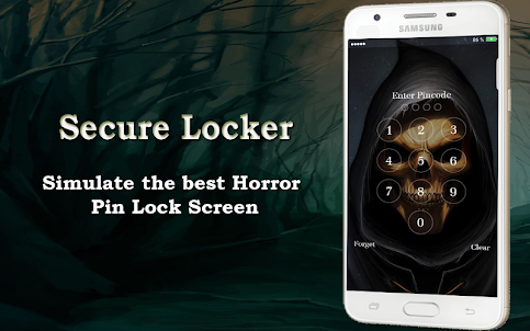 Lock Screen - Skull Pin Lock S