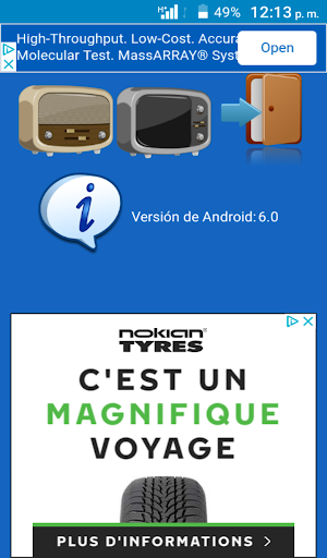 Android application TV y Radio Nuevo Tiempo screenshort