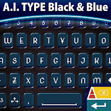 A.I. Type Black and Blue א icon