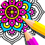 Mandala Color Game Antistress