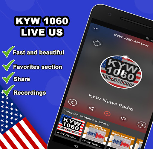 KYW 1060 Philadelphia App live Screen 2