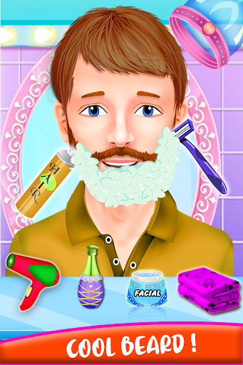 Android application Indian Celebrity Beard Barber screenshort
