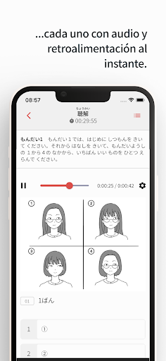 Bunpro Japonés SRS Captura de Pantalla de la Aplicación Android 3