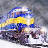 Winter Train Driving icon
