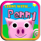 Learns with the pig Penny icon