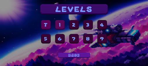 Android application Space Thrusters screenshort