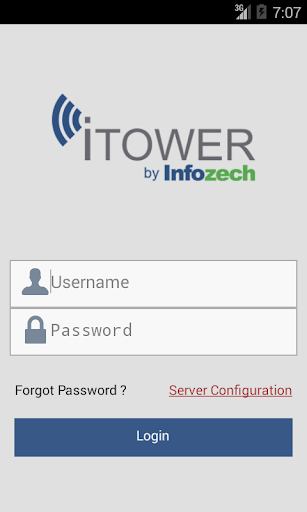 Android application iTower screenshort