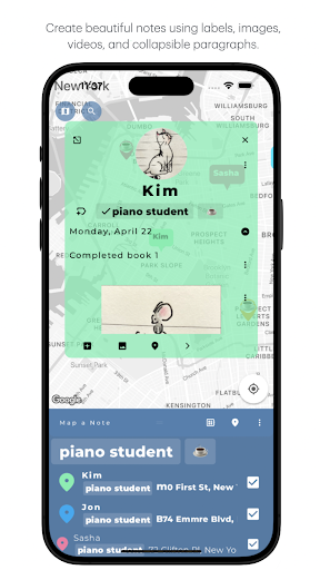 Map a Note screenshot 4