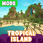 Cover Image of Tải xuống Tropical Island Mod for Minecraft 2.0 APK