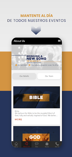 Music City Baptist Church Screen 3