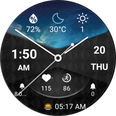 N-SPORT39 SessionTimeWatchface screenshot 9