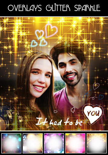 Glitter Sparkle Photo Effects - Photo Frame