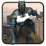 Flying Superhero Panther Assault Rescue Mission 3D icon