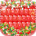 Red Christmas Tastatur-Red Christmas Tastatur-Thema 
