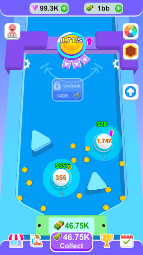 Android application Idle Marble Blast screenshort