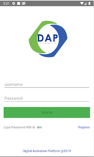 Android application VMC screenshort