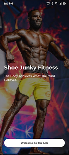 Android application Shoe Junky Fitness screenshort