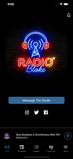 Android application Radio Bloke screenshort