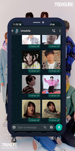 Junkyu Animated WASticker Screen 2