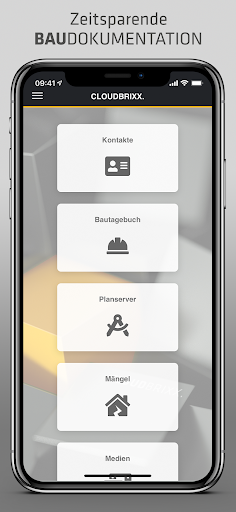 Android application CLOUDBRIXX. screenshort