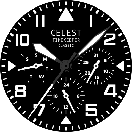 CELEST5487 Aviator Watch logo