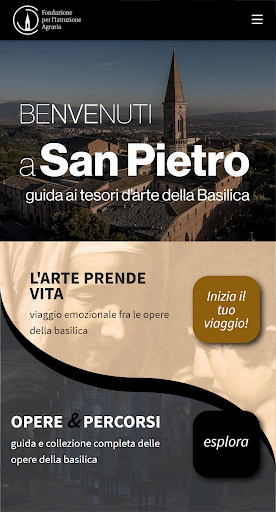 Android application Basilica di San Pietro - PG screenshort