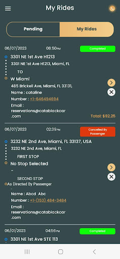 Android application CataGlobal-Drivers screenshort