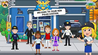 Game screenshot My City: Police Game for Kids mod apk
