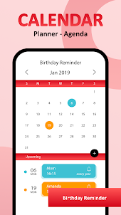 Calendar Planner - Agenda App