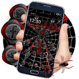 Dark Black Metal Spider Theme icon