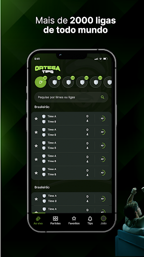 Android application Ortegatips Scores screenshort