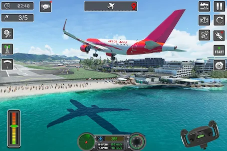 パイロットシミュレーター - 飛行機ゲーム
